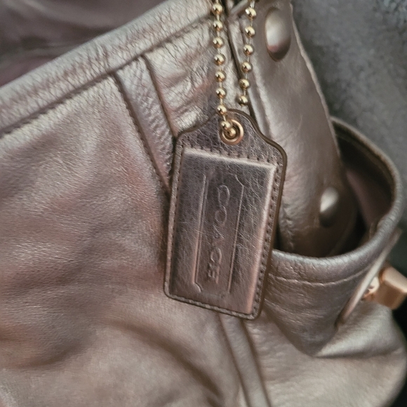 Coach Parker Leather Shoulder Bag #13466 - Picture 3 of 13